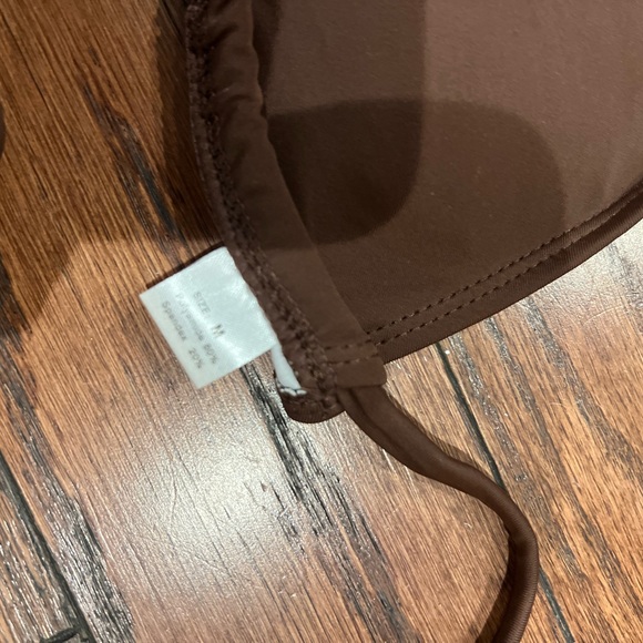 Brown Triangle Bikini Set - Picture 2 of 4